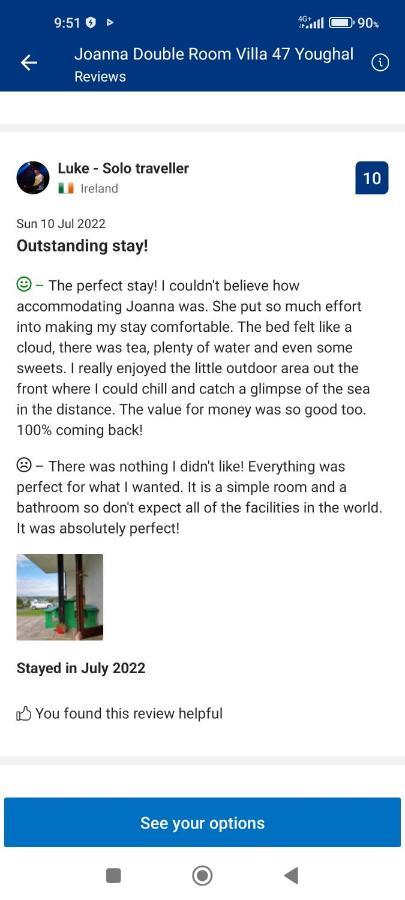 Joanna'S Studio , Key Locker By Whatsapp Own Entrance, Own Bathroom Youghal Exteriér fotografie